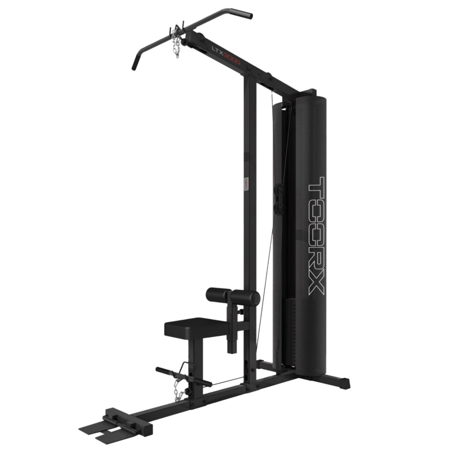 Lat machine con pulley basso - pacco pesi in acciaio 90 kg. - LTX-3000