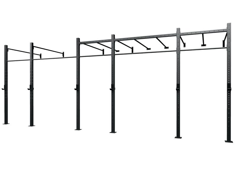 MASTER 5 Bay Wall Mounted Cage with Monkey Station - G75-5MMS