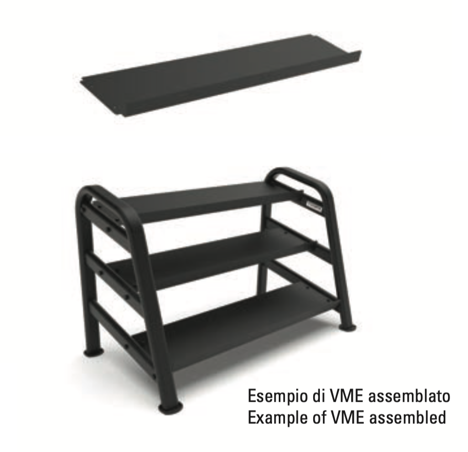 HEX DUMBBELLS SHELF - VME