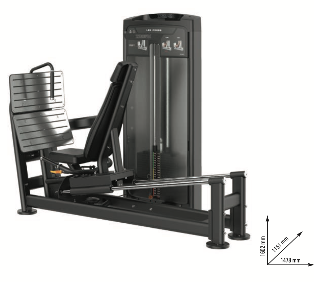 Horizontal leg press - PLX-8700