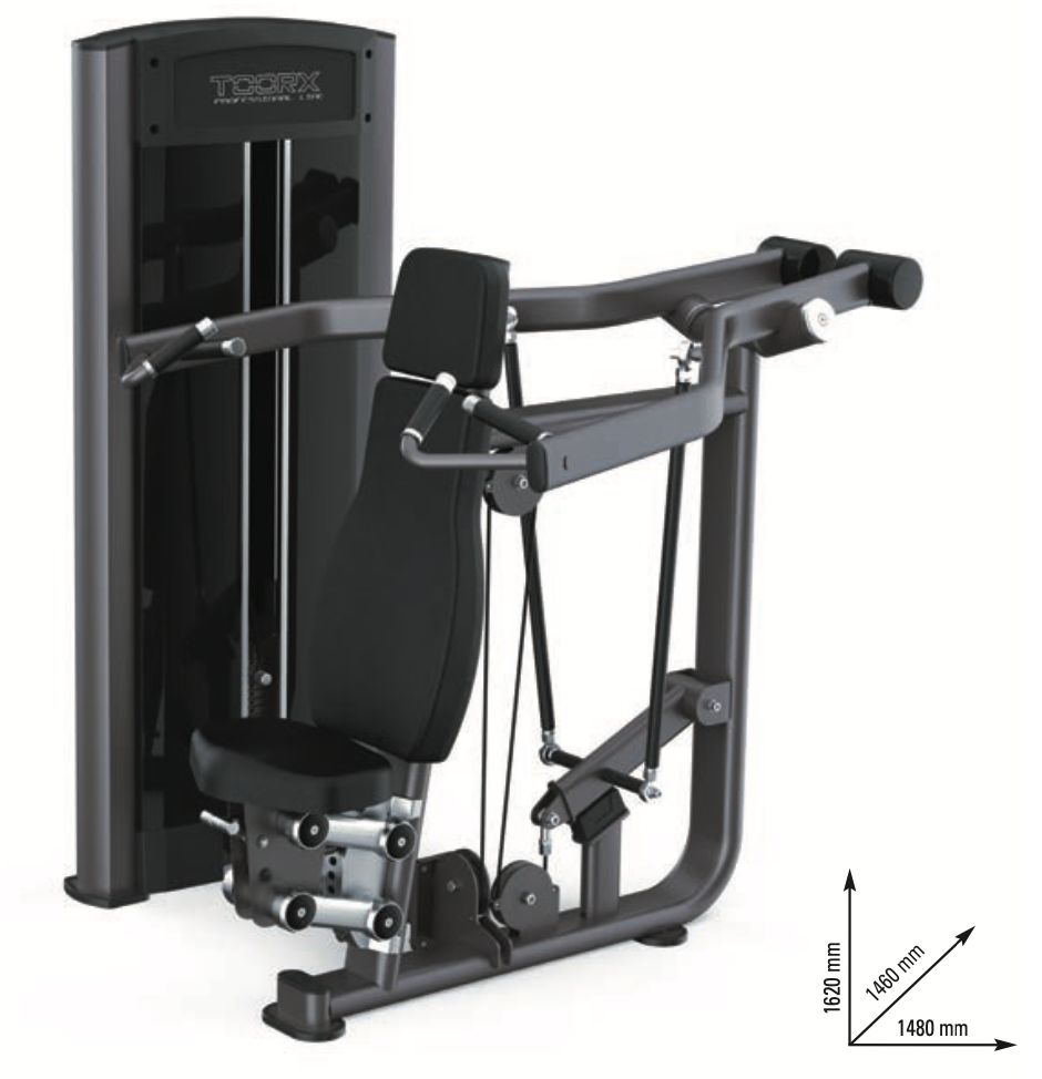 Converging shoulder press - PLX-6100