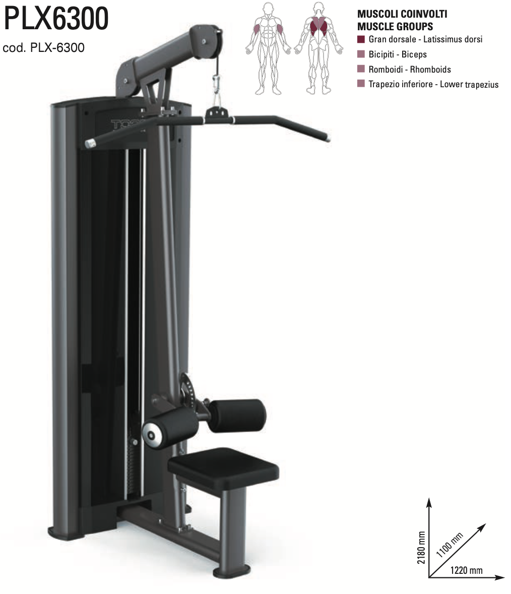 Lat machine - PLX-6300