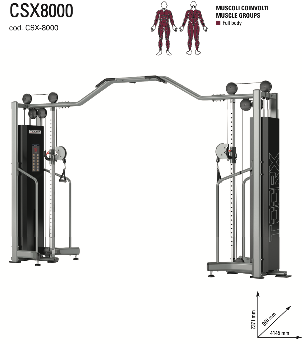 Cable crossover - CSX-8000