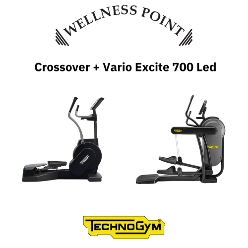 Techogym Vario + Crossover Excite 700 Led on sale